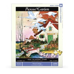 Puzzle New York Puzzle Company - House & Garden : Swan Cottage - 1000 Pièces