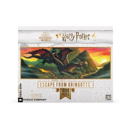 Puzzle New York Puzzle Company - Harry Potter : Escape from Gringotts - 1000 Pièces