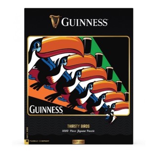 Puzzle New York Puzzle Company - Guinness : Thirsty Birds - 1000 Pièces