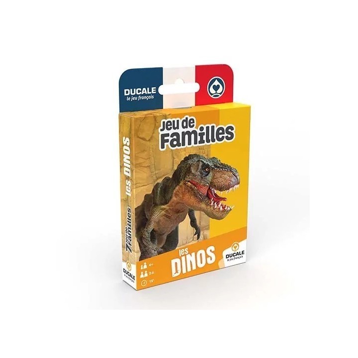 Jeux de société - Jeu de 7 Familles - Les DINOS