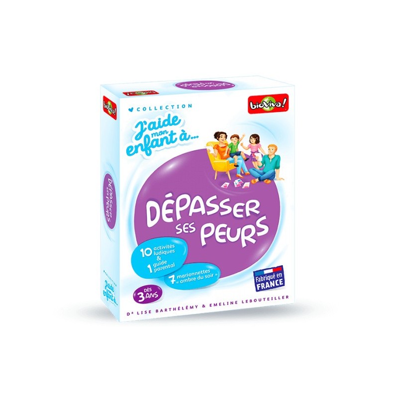 Jeux de société - J'aide mon enfant à - Dépasser Ses Peurs