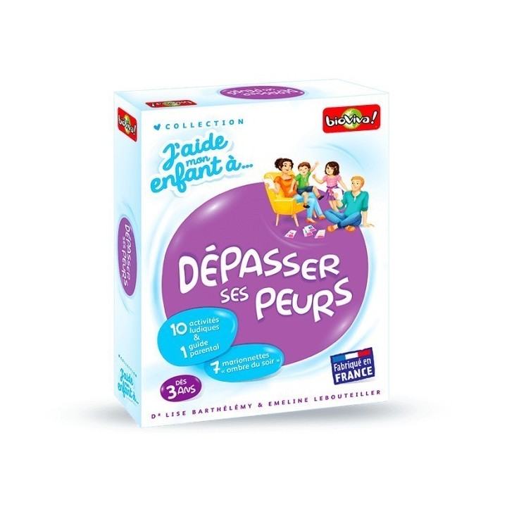 Jeux de société - J'aide mon enfant à - Dépasser Ses Peurs