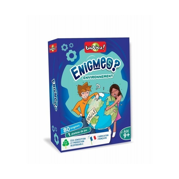 Jeux de société - Enigmes - Environnement
