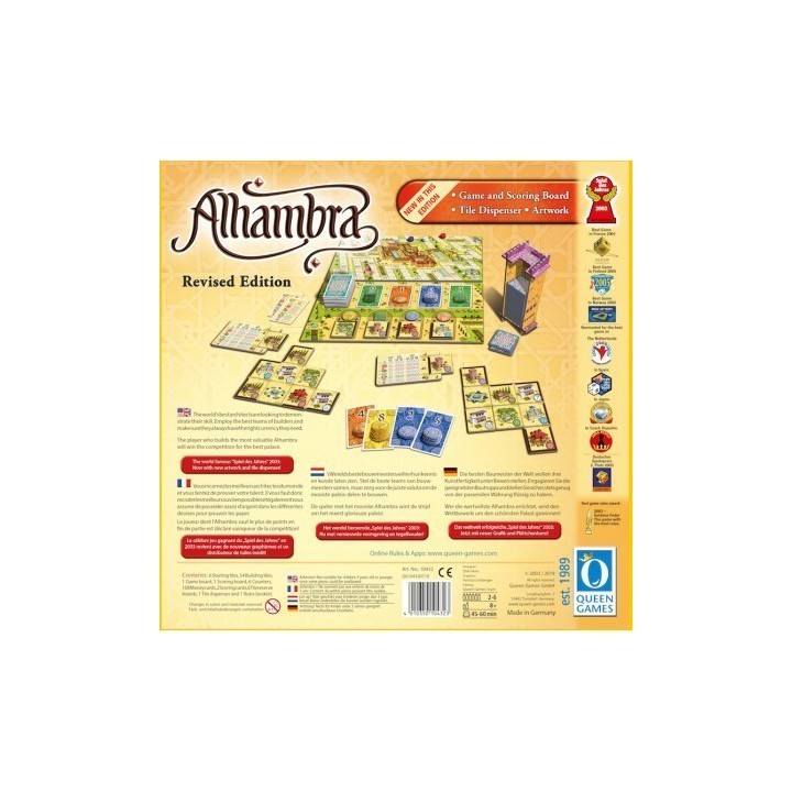 Jeux de société - Alhambra Revised Edition