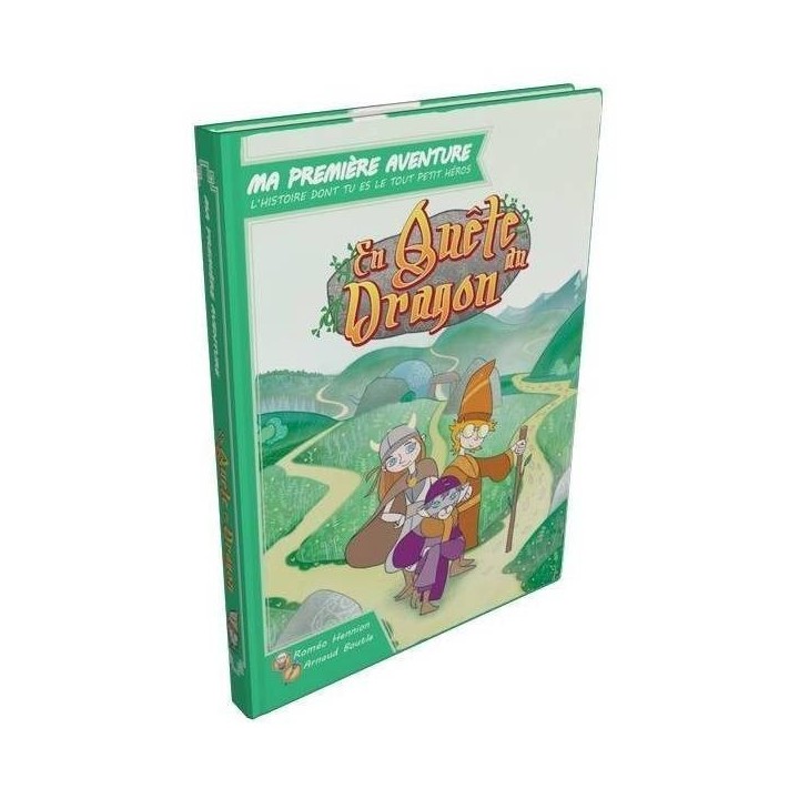 Livre Ma Première Aventure - En Quête du Dragon Version Longue