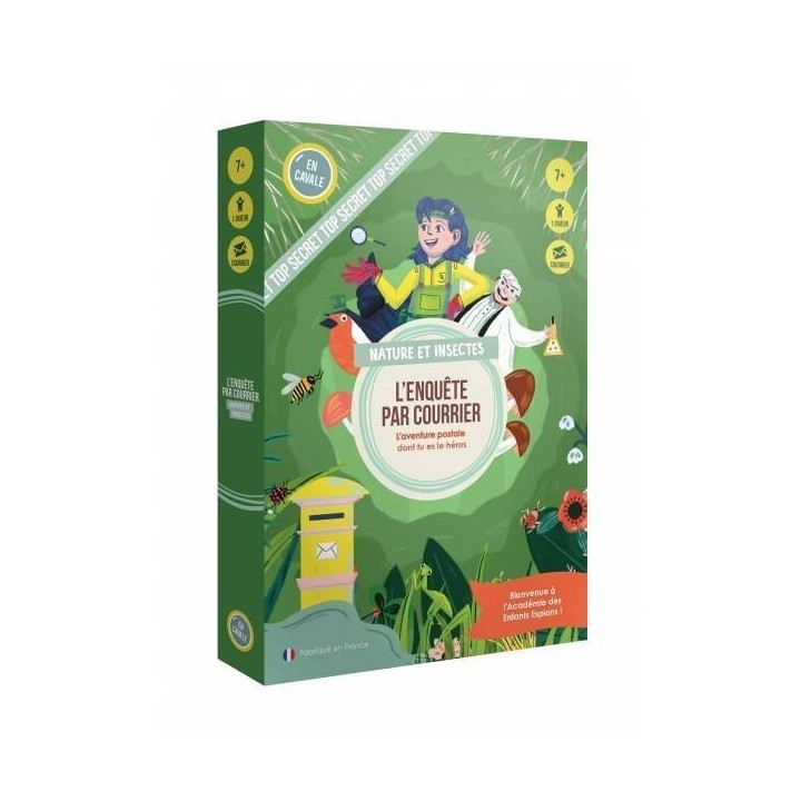 Jeux de société - L'Enquête par Courrier - Nature et Insectes