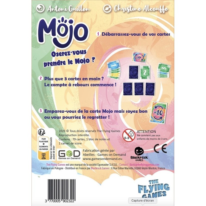 Jeux de société - Mojo