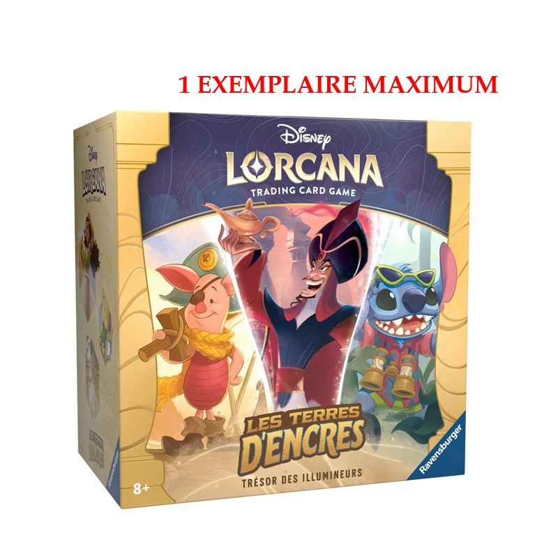 Coffret Disney Lorcana - Trésor des Illumineurs : Les Terres d'Encres