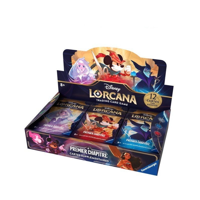 Booster Disney Lorcana : Premier Chapitre Boite Complète