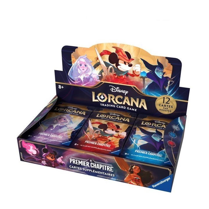 Booster Disney Lorcana : Premier Chapitre Boite Complète