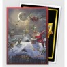 Protège-cartes Dragon Shield - 100 Standard Art Sleeves - Christmas Dragon 2021