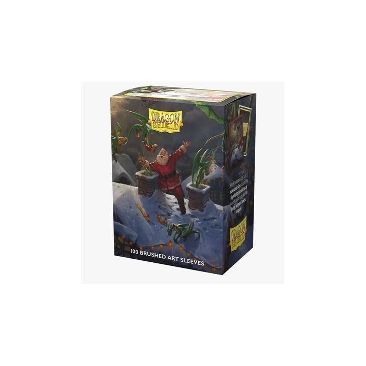 Protège-cartes Dragon Shield - 100 Standard Art Sleeves - Christmas Dragon 2021