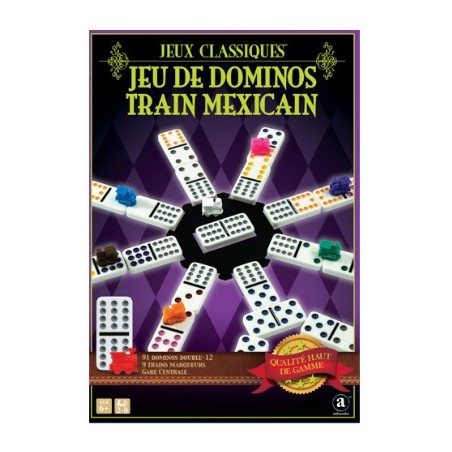 Jeux de société - Train Mexicain Classic : Jeu de Dominos