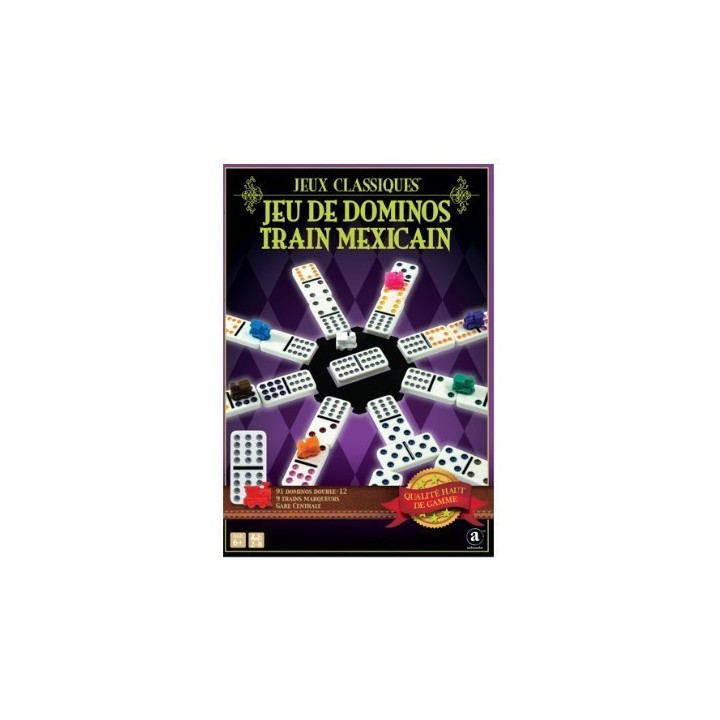 Jeux de société - Train Mexicain Classic : Jeu de Dominos