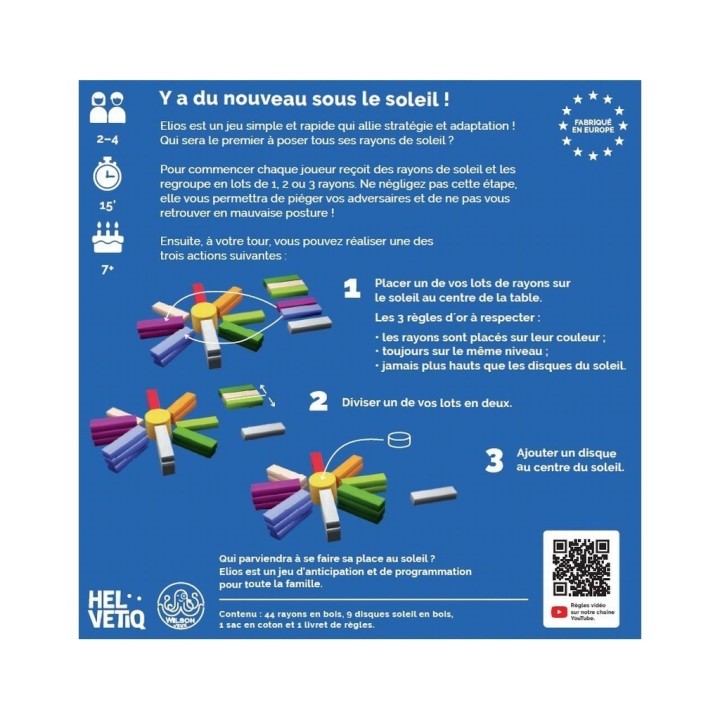 Jeux de société - Elios