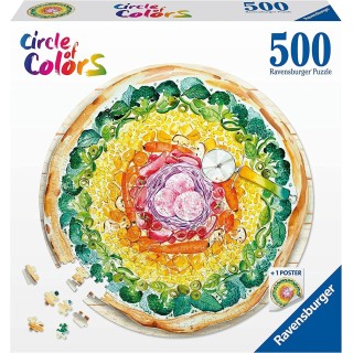 Puzzle Ravensburger - Circle of Colors : Bonbons - 500 Pièces