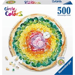 Puzzle Ravensburger - Circle of Colors : Bonbons - 500 Pièces