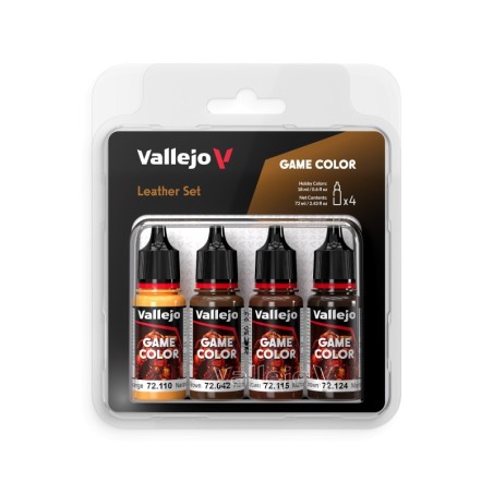 Peinture Vallejo Game Color : Color Set Cuir