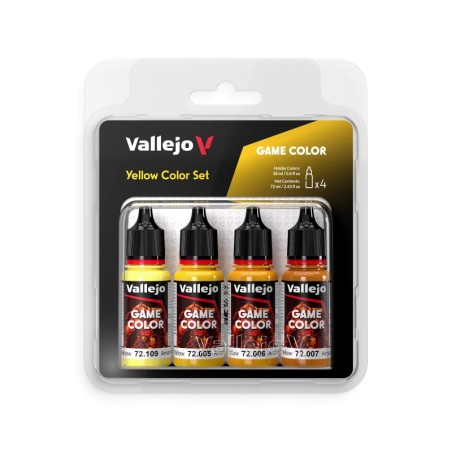 Peinture Vallejo Game Color : Color Set Jaune