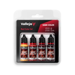 Peinture Vallejo Game Color : Color Set Rouge