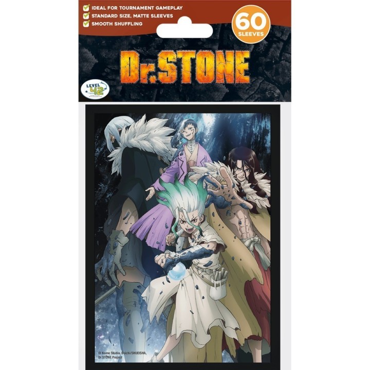 Dr. Stone Sleeve : Battle Team 60 pochettes 66 x 91