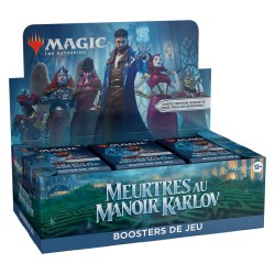 MTG - Booster de Jeu  Magic Meurtres au Manoir Karlov Boite Complète