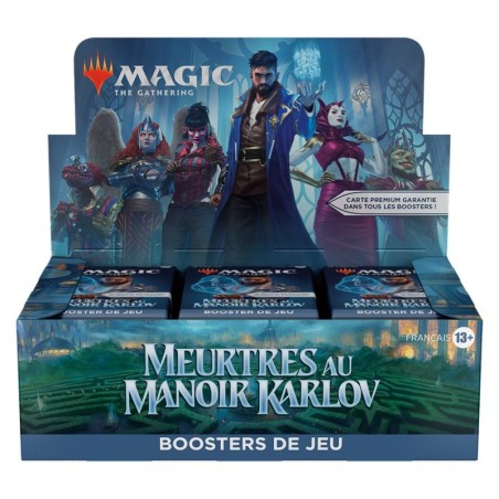 MTG - Booster de Jeu  Magic Meurtres au Manoir Karlov Boite Complète