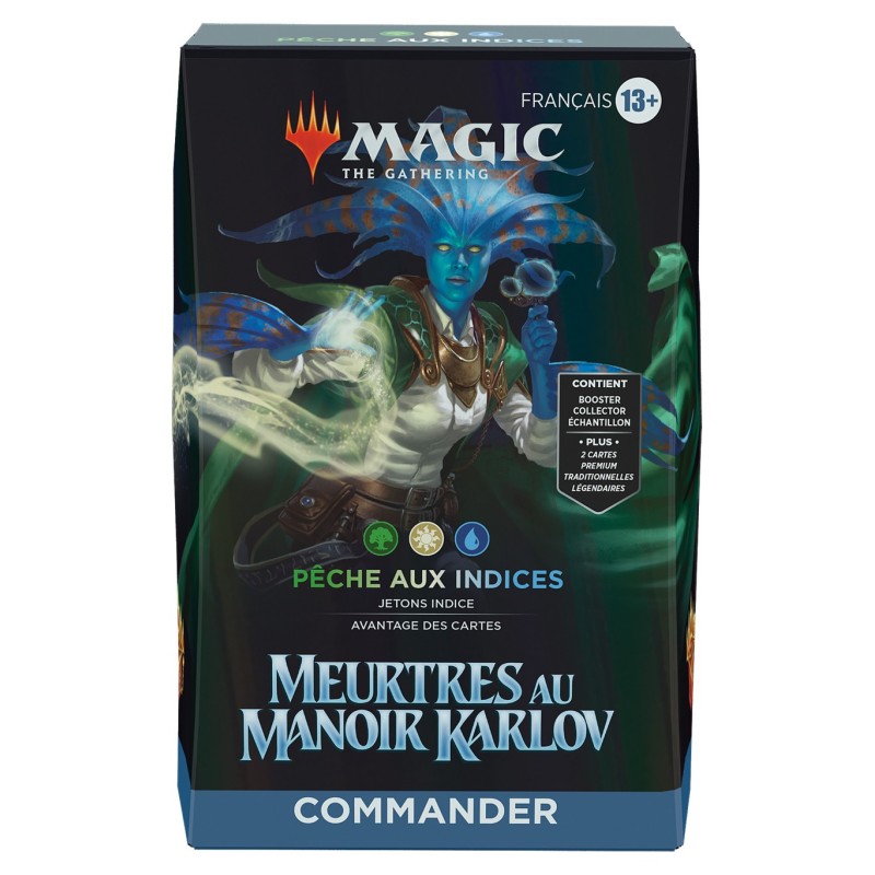 MTG - Magic Deck Commander Meurtres au Manoir Karlov - Pêche aux Indices