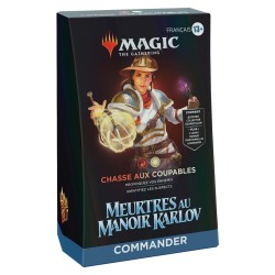 MTG - Magic Deck Commander Meurtres au Manoir Karlov - Chasse aux Coupables