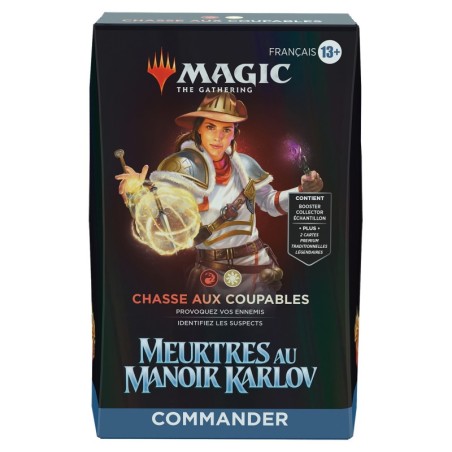 MTG - Magic Deck Commander Meurtres au Manoir Karlov - Chasse aux Coupables