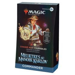 MTG - Magic Deck Commander Meurtres au Manoir Karlov - Chasse aux Coupables