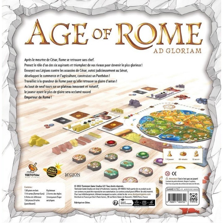 Jeux de société - Age of Rome
