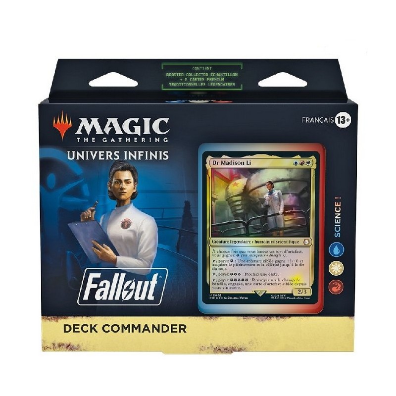 MTG - Magic Deck Commander Univers Infinis : Fallout - Science !