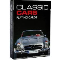 Jeu 54 cartes illustrés Piatnik - Classic Cars