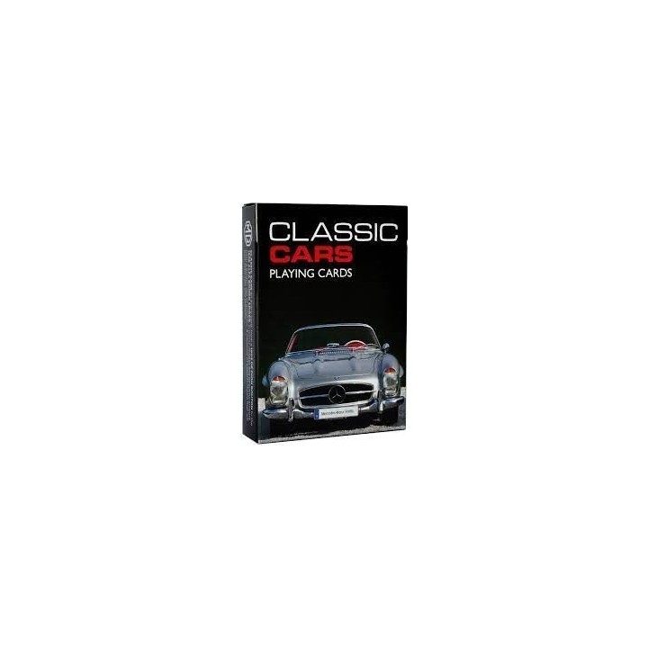 Jeu 54 cartes illustrés Piatnik - Classic Cars