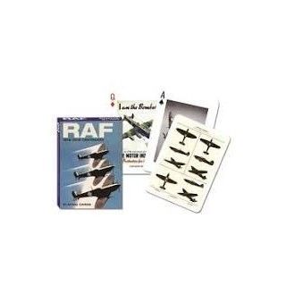 Jeu 54 cartes illustrés Piatnik - RAF