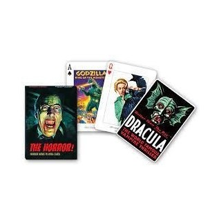 Jeu 54 cartes illustrés Piatnik - The Horror !