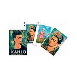 Jeu 54 cartes illustrés Piatnik - Frida Kahlo