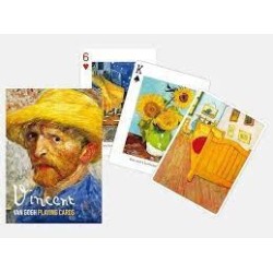 Jeu 54 cartes illustrés Piatnik - Vincent Van Gogh