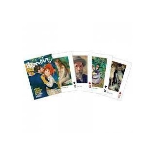 Jeu 54 cartes illustrés Piatnik - Renoir