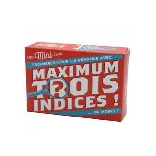 Jeux de société - Les Minis-Jeux : Maximum Trois Indices !