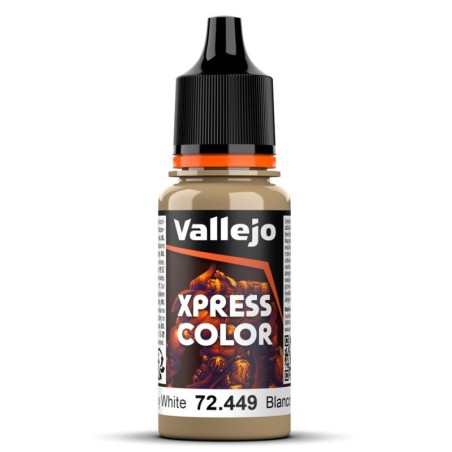 Peinture Vallejo Xpress Color : Blanc Momie – Mummy White