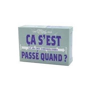 Jeux de société - Les Minis-Jeux : Ca s'est passé quand ?