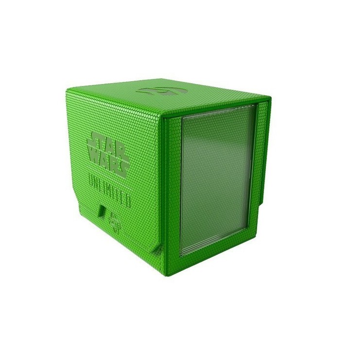 Deck Box Boite de Rangement Gamegenic Star Wars Unlimited : Deck Pod Vert 