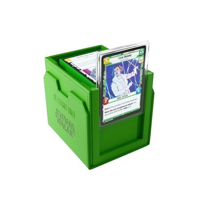 Deck Box Boite de Rangement Gamegenic Star Wars Unlimited : Deck Pod Vert 