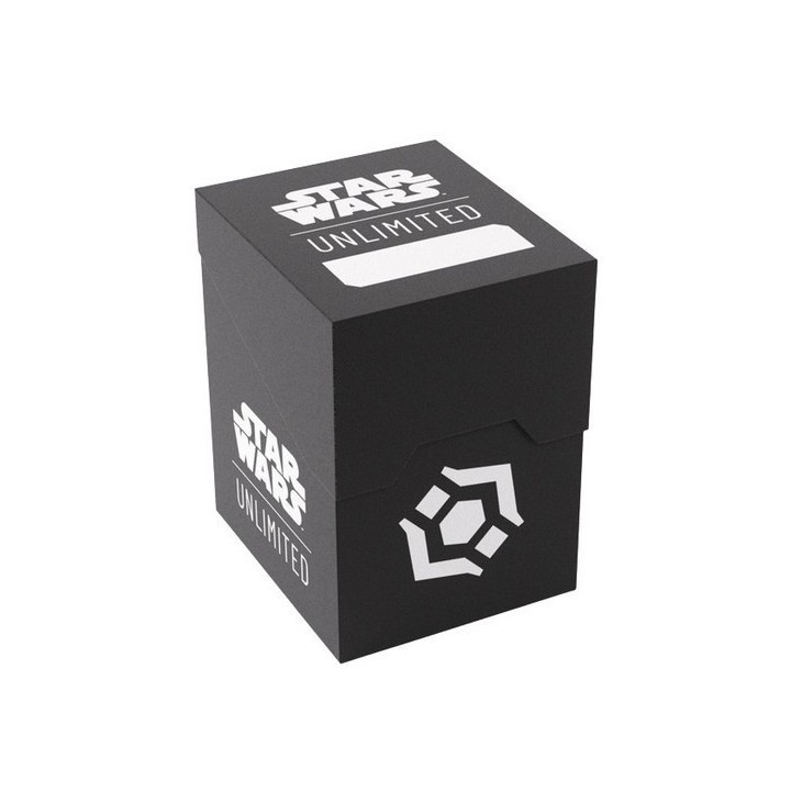 Deck Box Boite de Rangement Gamegenic Star Wars Unlimited : Soft Crate Noir