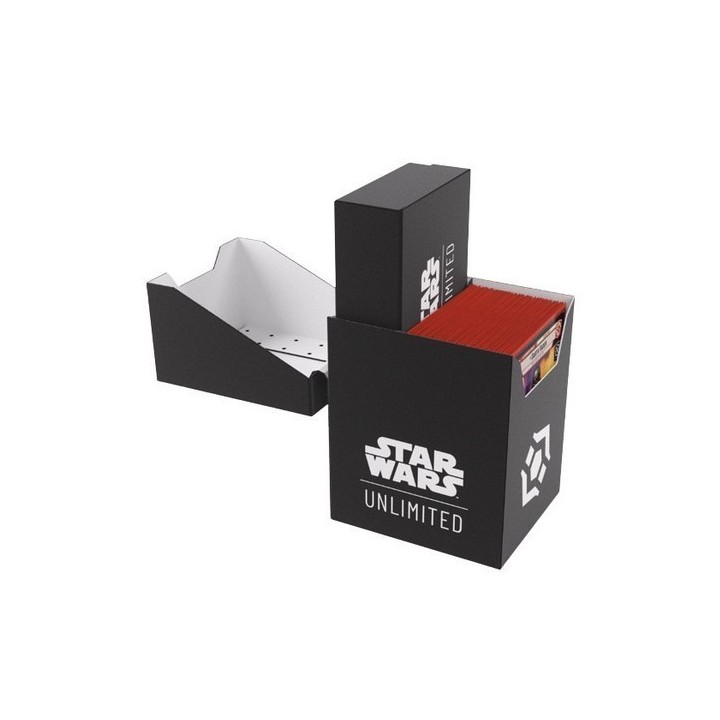 Deck Box Boite de Rangement Gamegenic Star Wars Unlimited : Soft Crate Noir