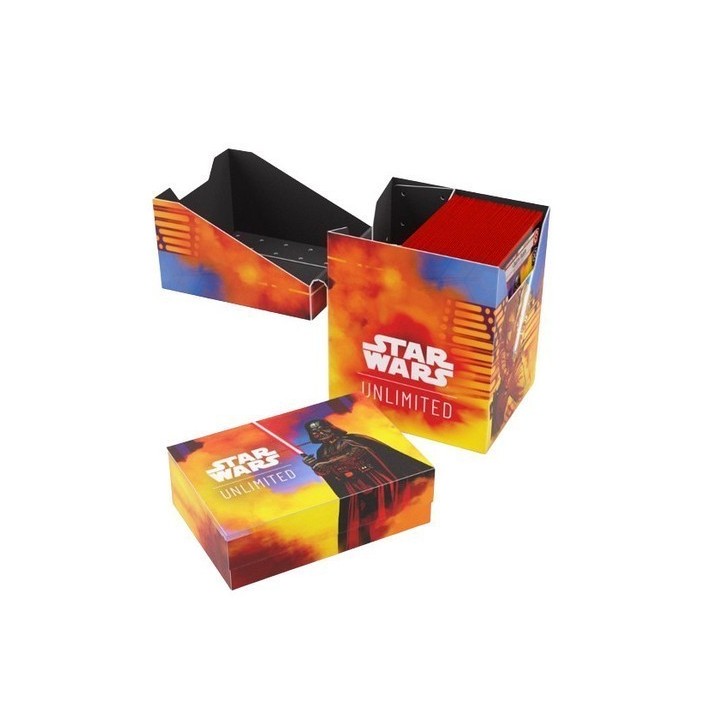 Deck Box Boite de Rangement Gamegenic Illustrée Star Wars Unlimited : Soft Crate Luke Skywalker