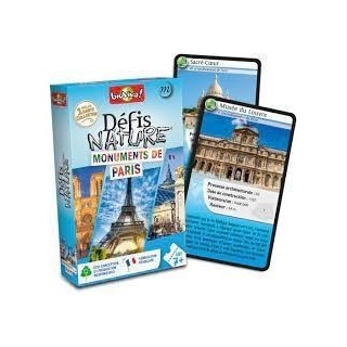 Jeux de société - Défis Nature - Monuments de Paris