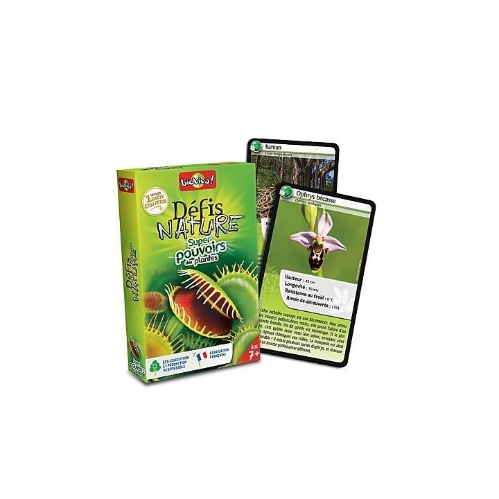 Jeux de société - Défis Nature - Super pouvoirs des plantes